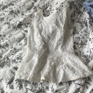 White Lace top